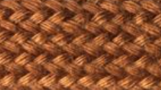Platte koord 10 mm - chocoladebruin