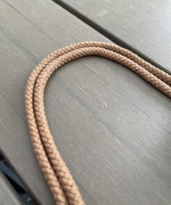 Koord katoen 5 mm - mokka