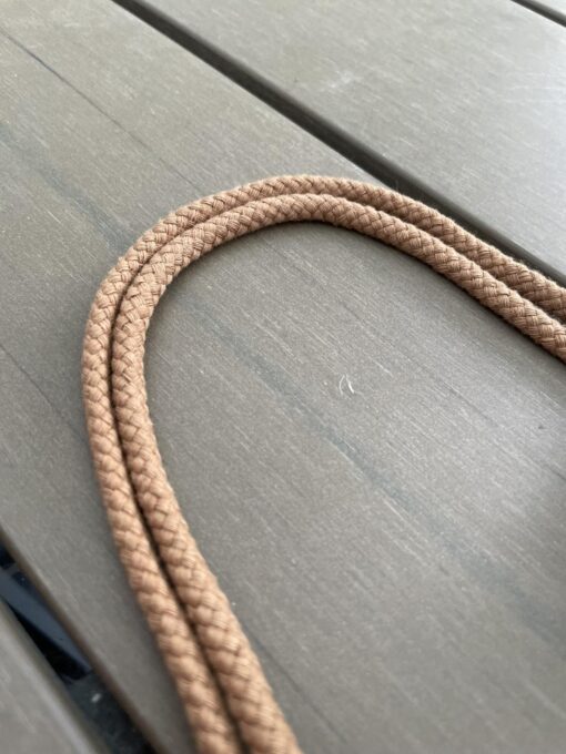 Koord katoen 5 mm - mokka