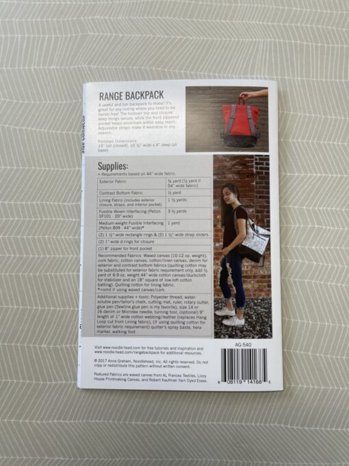 Noodlehead - Range Backpack (ENGELS)