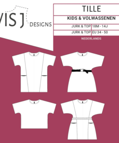 WISJ - Tille jurk dames/kids