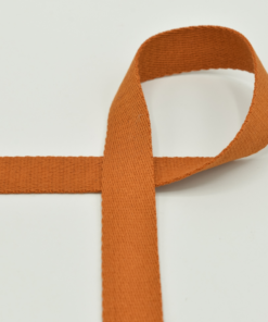 Tassenband 25 mm - cognac