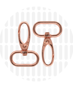 Musketon 25 mm - rose gold (per 2 verpakt)