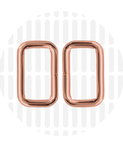Passant 25 mm - rose gold (per 2 verpakt)