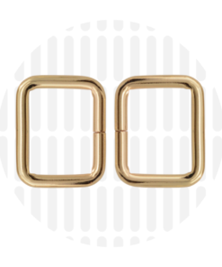 Passant 25 mm - gold (per 2 verpakt)