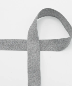 Keperband 20 mm - grey melange