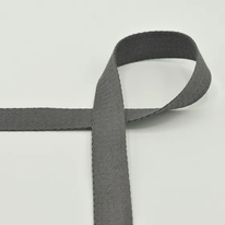 Tassenband 25 mm - antraciet