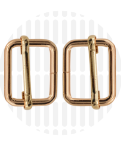 Schuifgesp 25 mm - gold (per 2 verpakt)