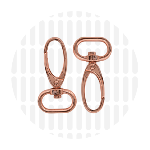 Musketon 20 mm - rosé gold