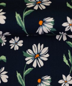 Viscose jersey - flowers