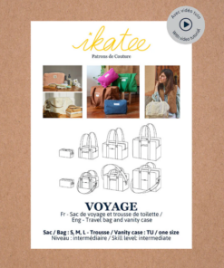 Ikatee - VOYAGE travel bag and vanity case - paper sewing pattern