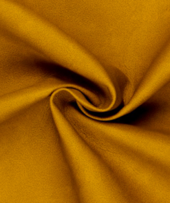 Mora faux leather - ochre yellow 50x145 cm