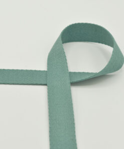 Tassenband 25 mm - dark dusty mint