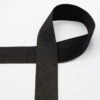 Tassenband gold metal fiber 40 mm - black