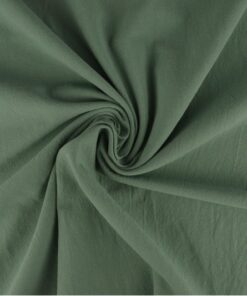Washed cotton - old green
