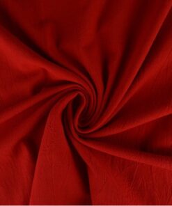 Washed cotton - red
